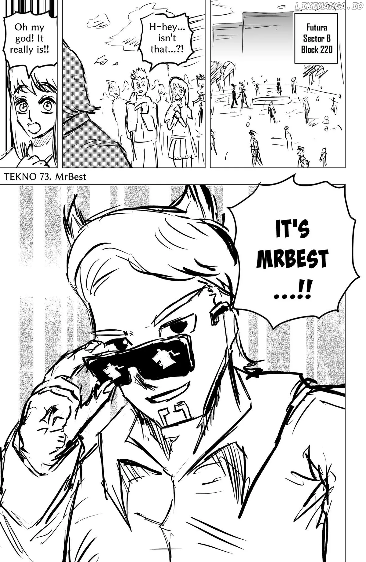 Tekno  Manga Chapter 73 page 1 - 
