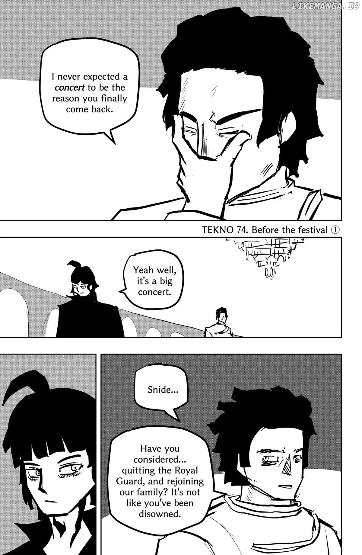 Tekno  Manga Chapter 74 page 1 - 