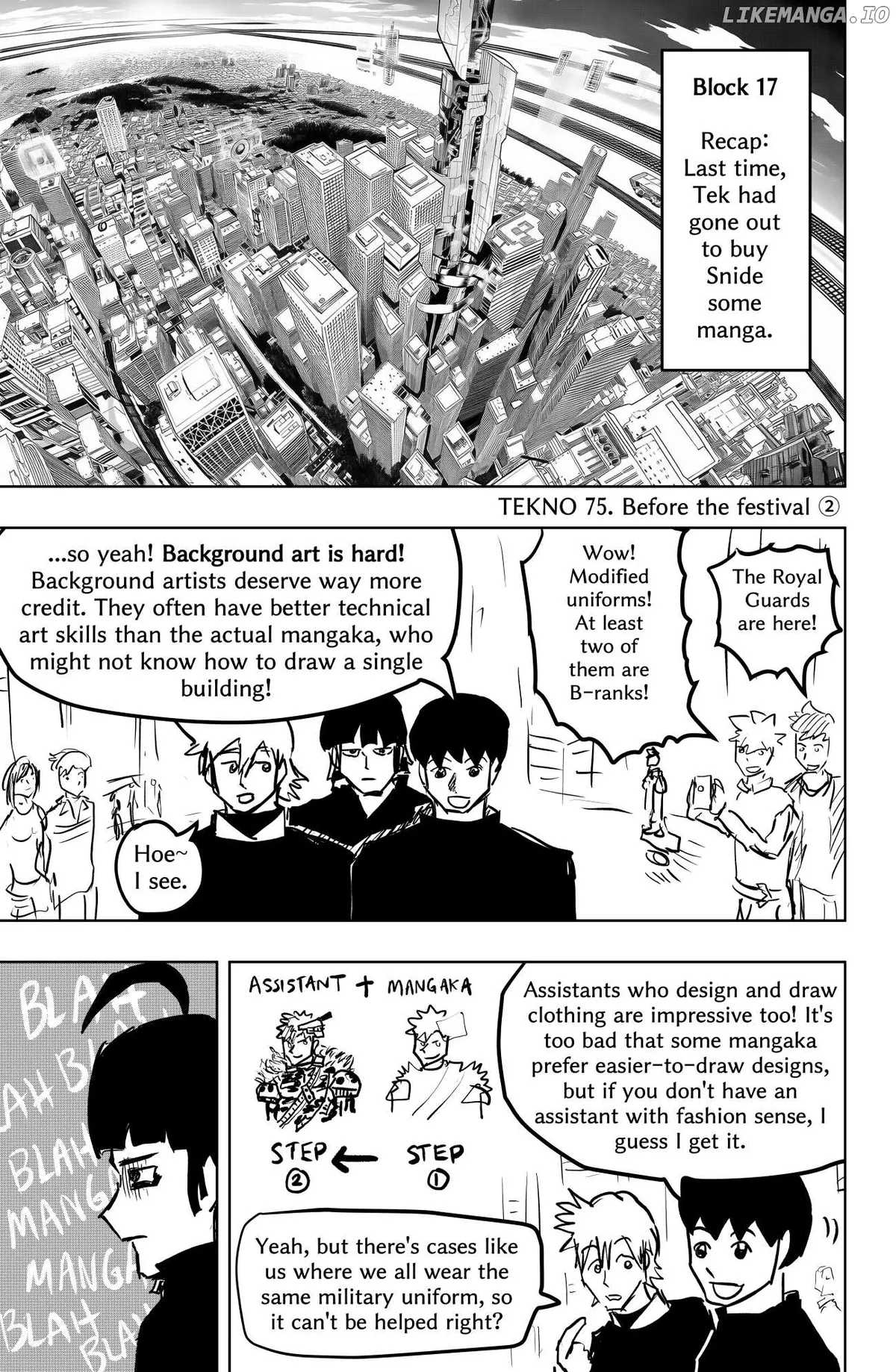 Tekno  Manga Chapter 75 page 1 - 