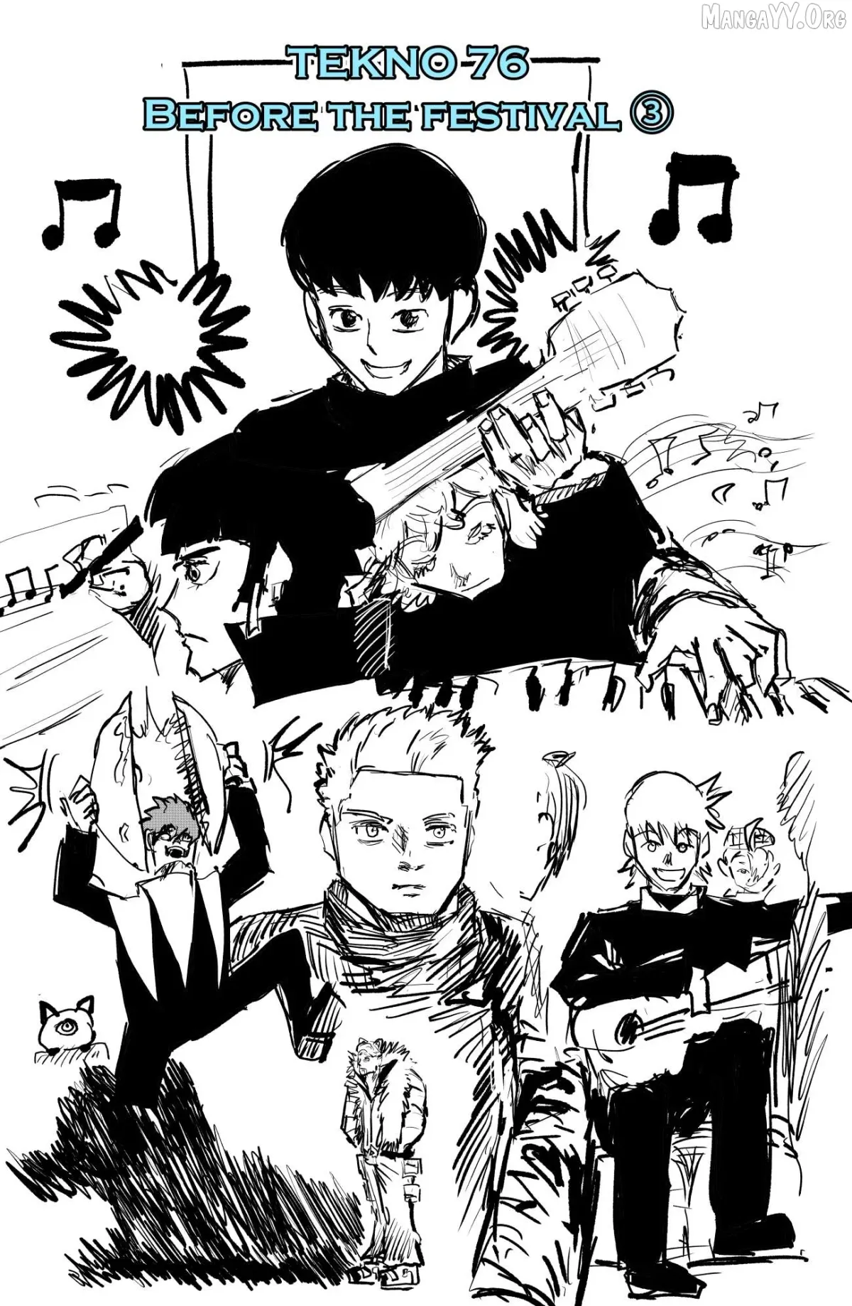 Tekno  Manga Chapter 76 page 1 - 