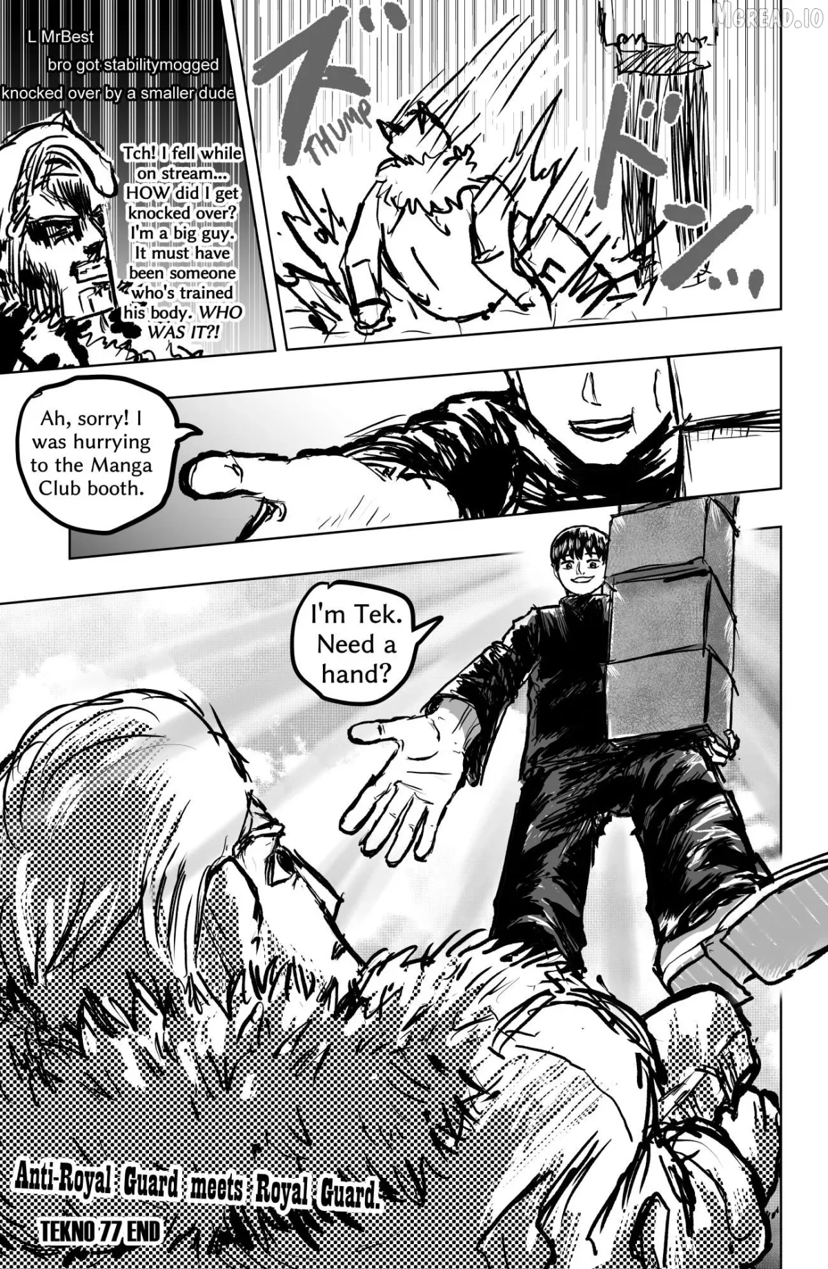 Tekno  Manga Chapter 77 page 18 - 