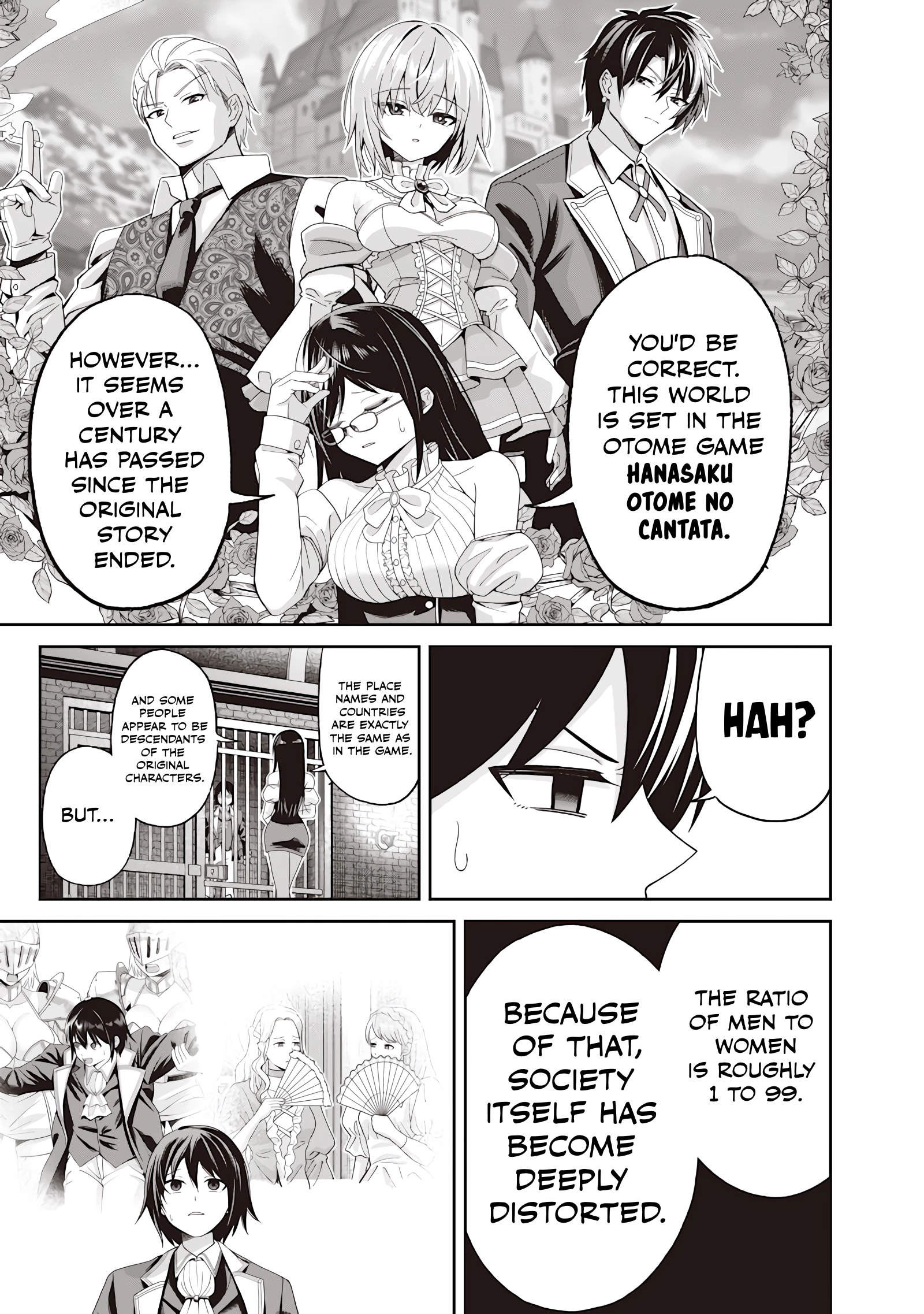 Telepathic Aristocrat ~Villainous Young Noble in a World with a 1:99 Male-to-Female Ratio~ Chapter 1 page 38 - 