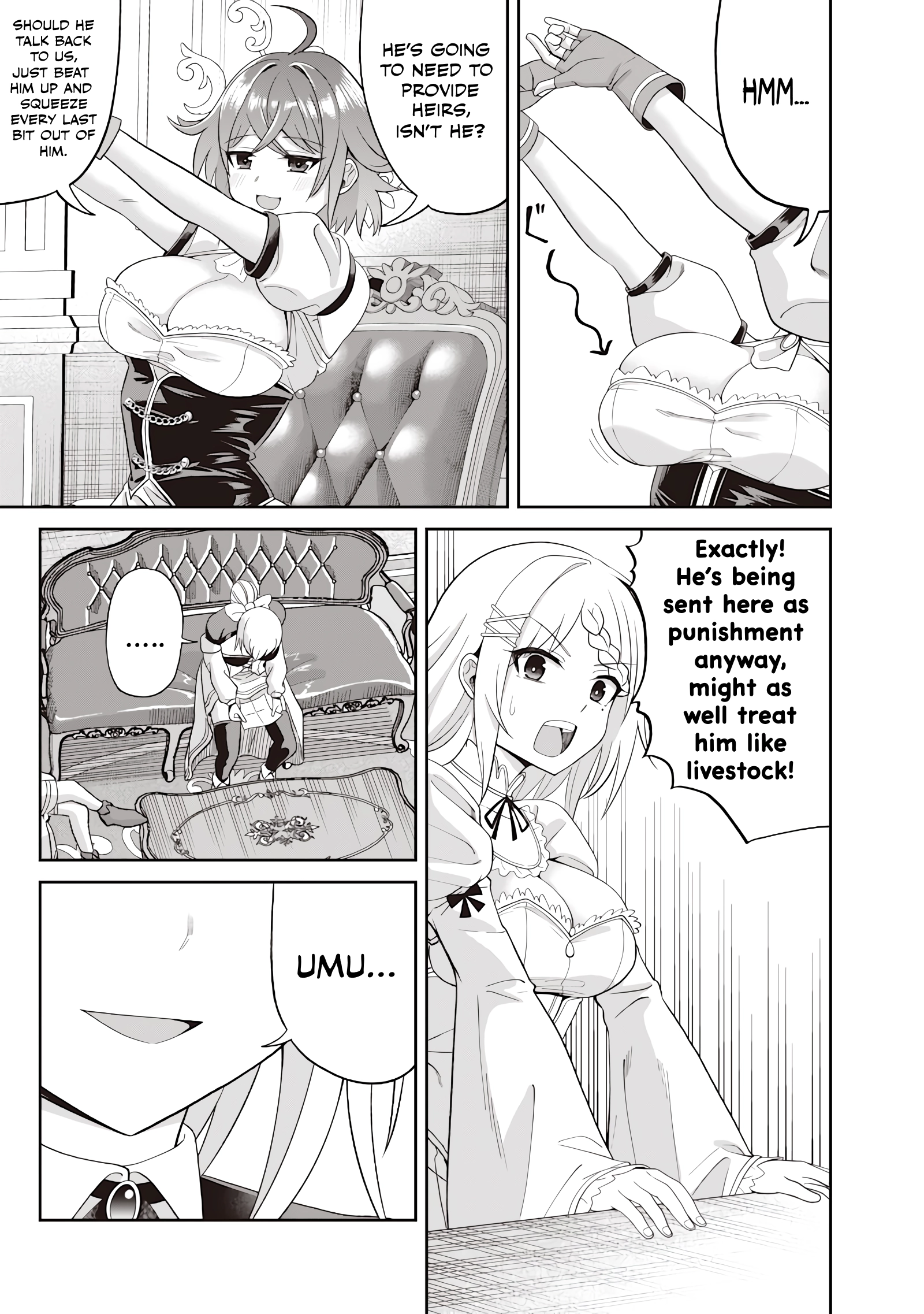 Telepathic Aristocrat ~Villainous Young Noble in a World with a 1:99 Male-to-Female Ratio~ Chapter 1 page 50 - 