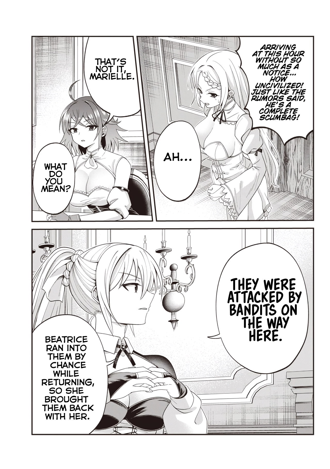 Telepathic Aristocrat ~Villainous Young Noble in a World with a 1:99 Male-to-Female Ratio~ Chapter 3.2 page 13 - 
