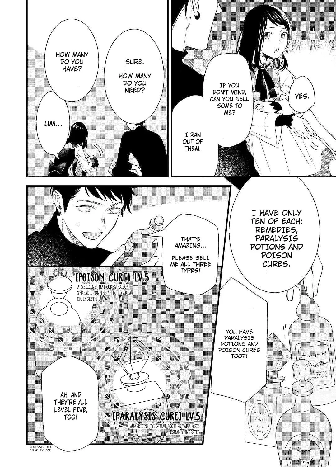 Tenisaki wa Kusushi ga Sukunai Sekaideshita Chapter 2 page 36 - 