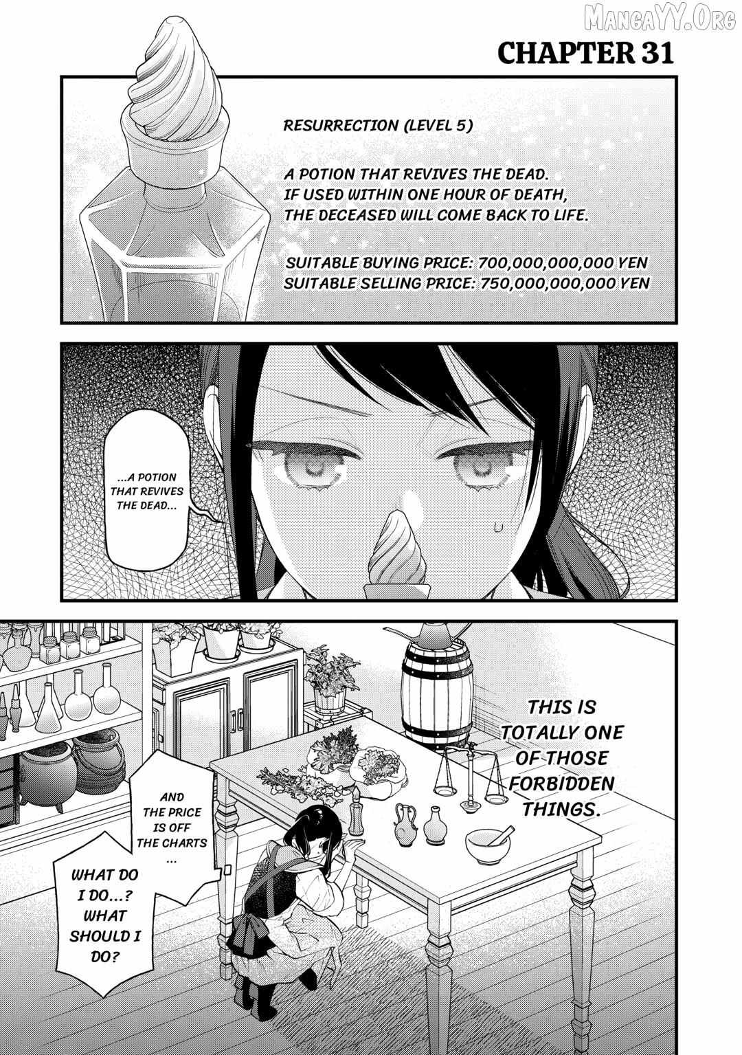 Tenisaki wa Kusushi ga Sukunai Sekaideshita Chapter 31 page 1 - 