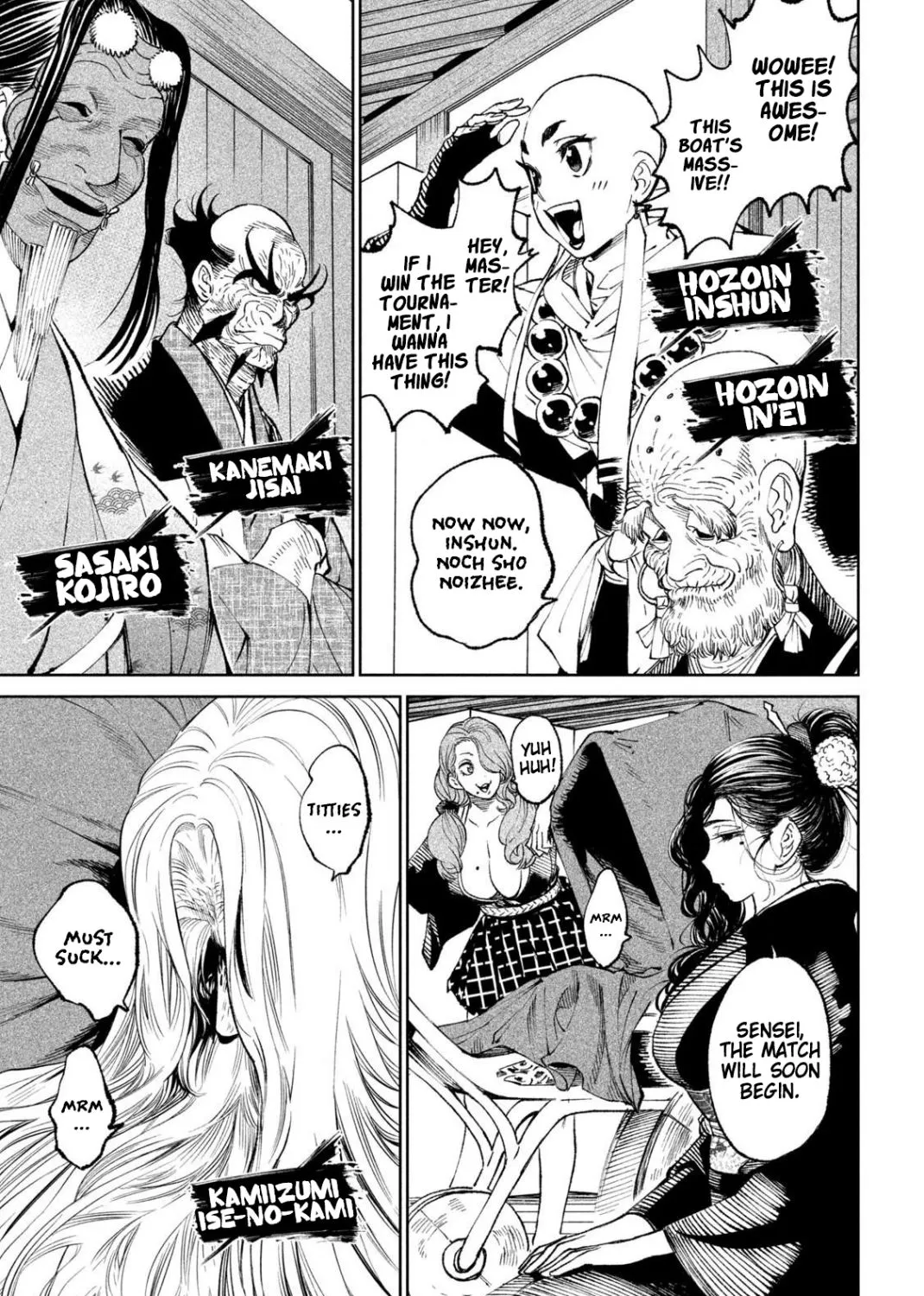 Tenkaichi - Nihon Saikyou Mononofu Ketteisen Chapter 14 page 9 - 