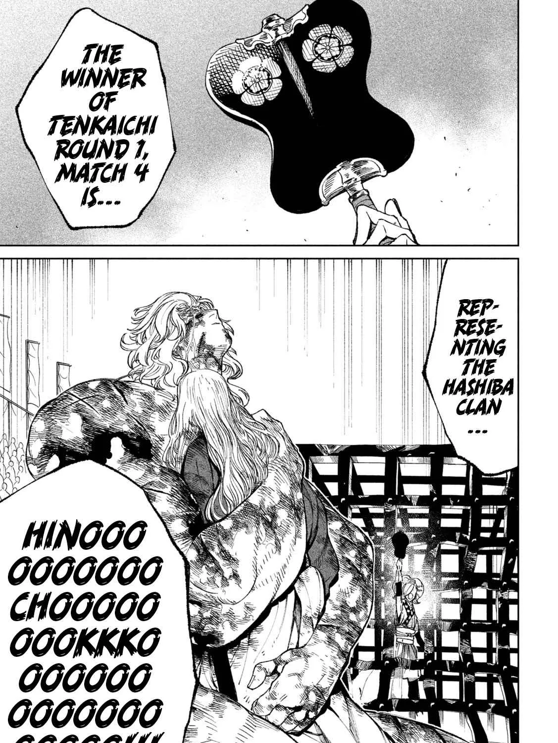 Tenkaichi - Nihon Saikyou Mononofu Ketteisen Chapter 22 page 119 - 
