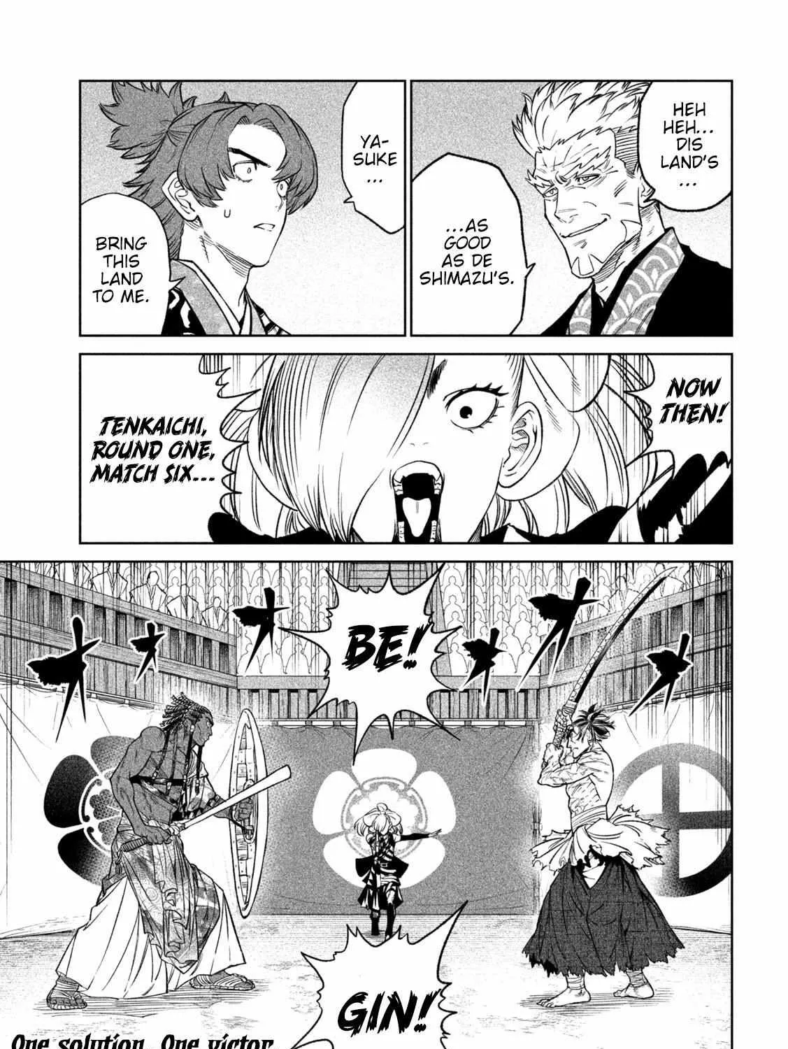 Tenkaichi - Nihon Saikyou Mononofu Ketteisen Chapter 32 page 71 - 