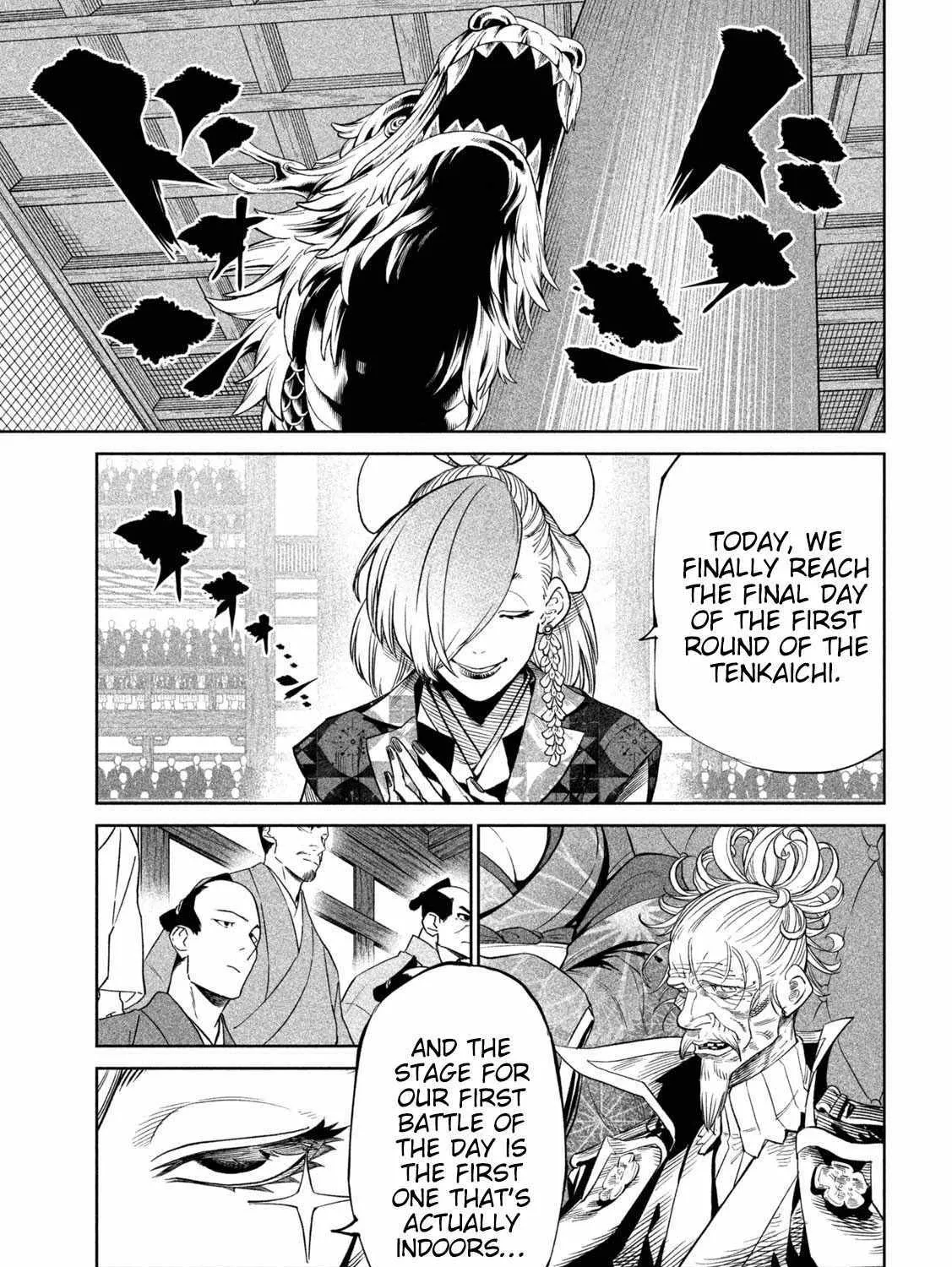 Tenkaichi - Nihon Saikyou Mononofu Ketteisen Chapter 40 page 8 - 