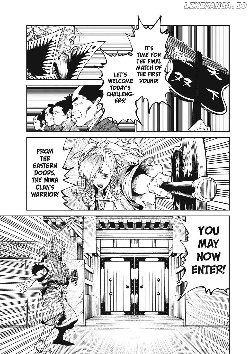 Tenkaichi - Nihon Saikyou Mononofu Ketteisen Chapter 51 page 11 - 