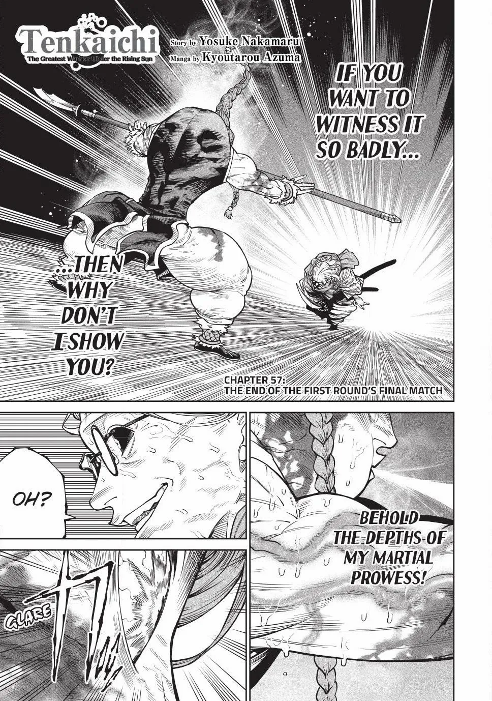 Tenkaichi - Nihon Saikyou Mononofu Ketteisen Chapter 57 page 2 - 