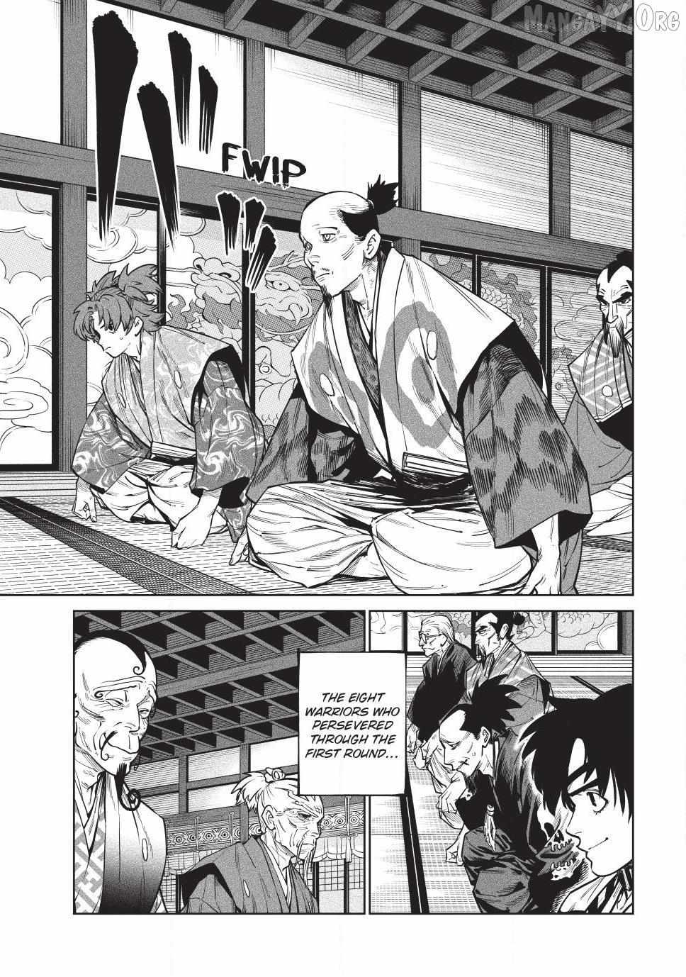 Tenkaichi - Nihon Saikyou Mononofu Ketteisen Chapter 58 page 14 - 