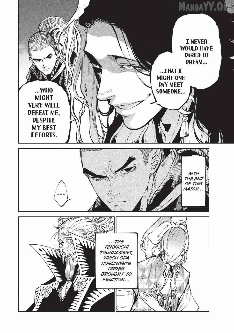 Tenkaichi - Nihon Saikyou Mononofu Ketteisen Chapter 58 page 9 - 