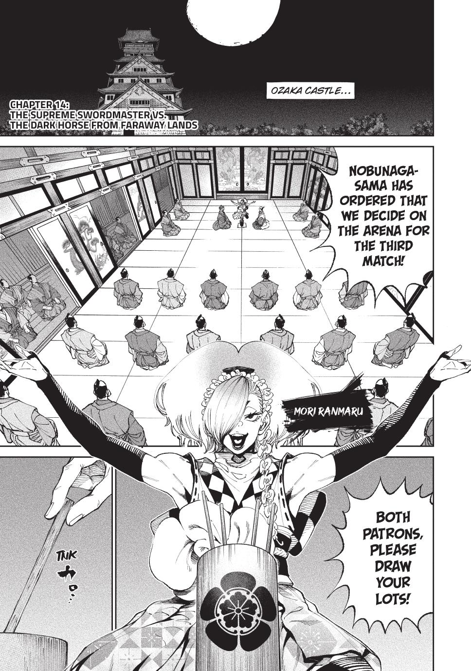 Tenkaichi - The Greatest Warrior Under the Rising Sun Chapter 14 page 1 - 