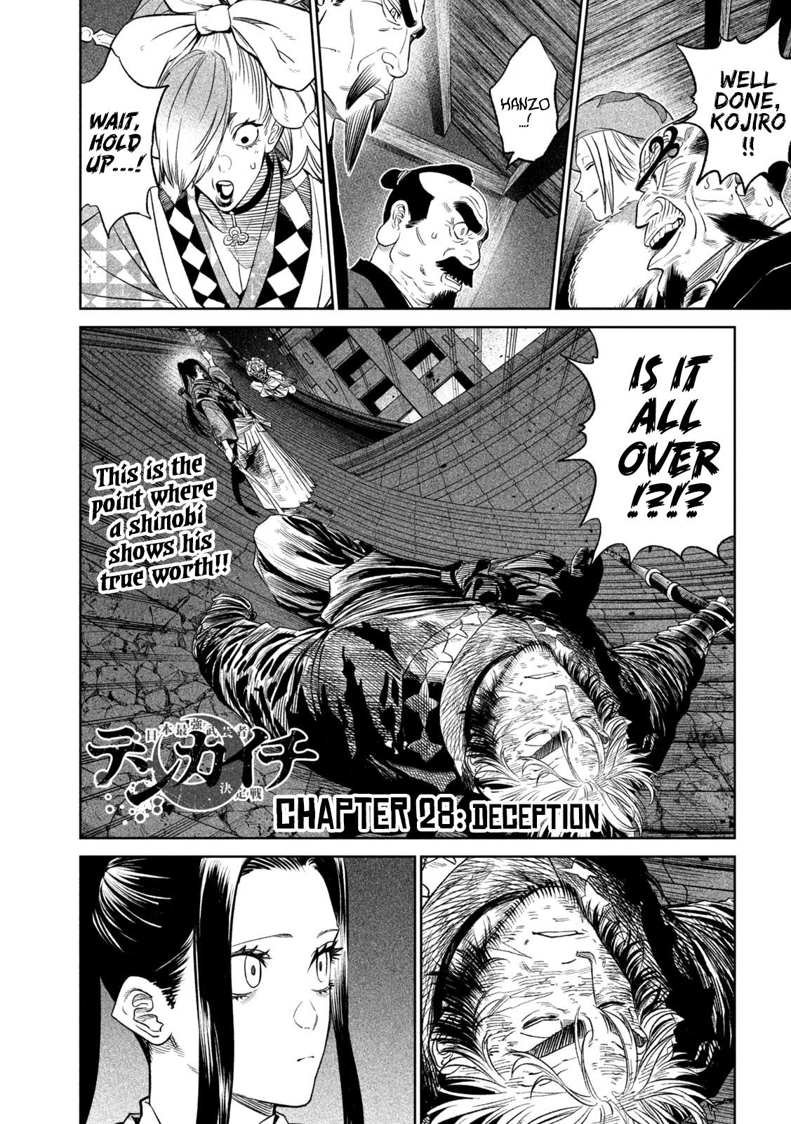 Tenkaichi - The Greatest Warrior Under the Rising Sun Chapter 28 page 1 - 