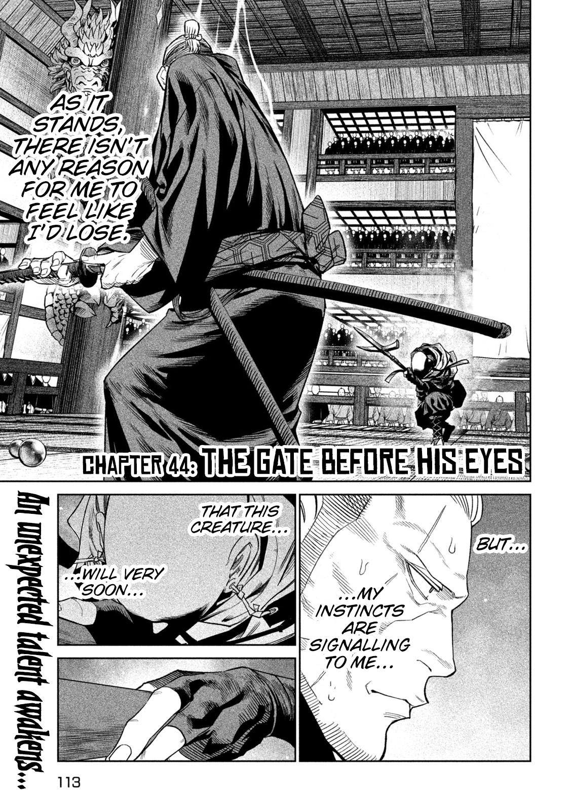 Tenkaichi - The Greatest Warrior Under the Rising Sun Chapter 44 page 1 - 