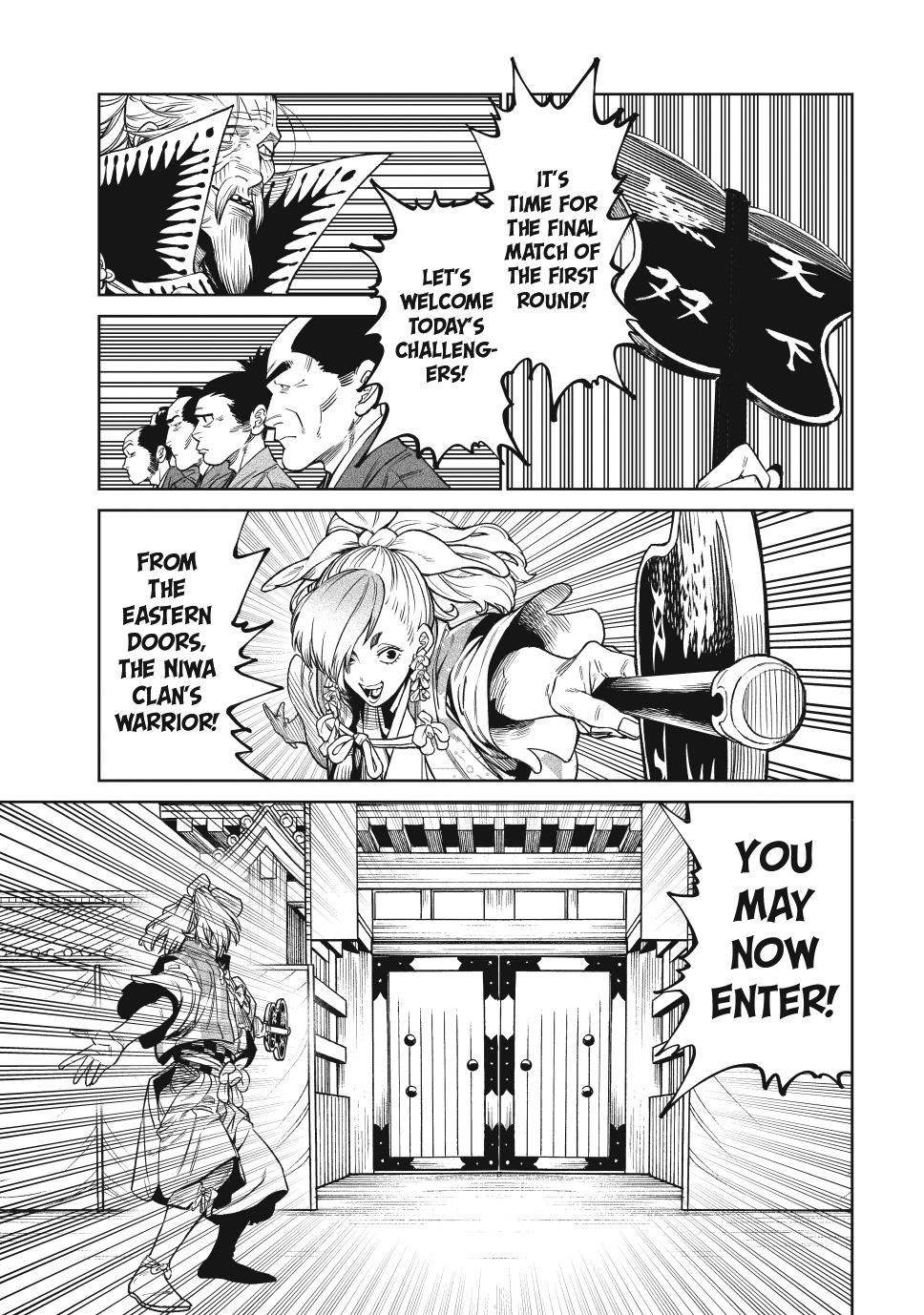 Tenkaichi - The Greatest Warrior Under the Rising Sun Chapter 51 page 11 - 