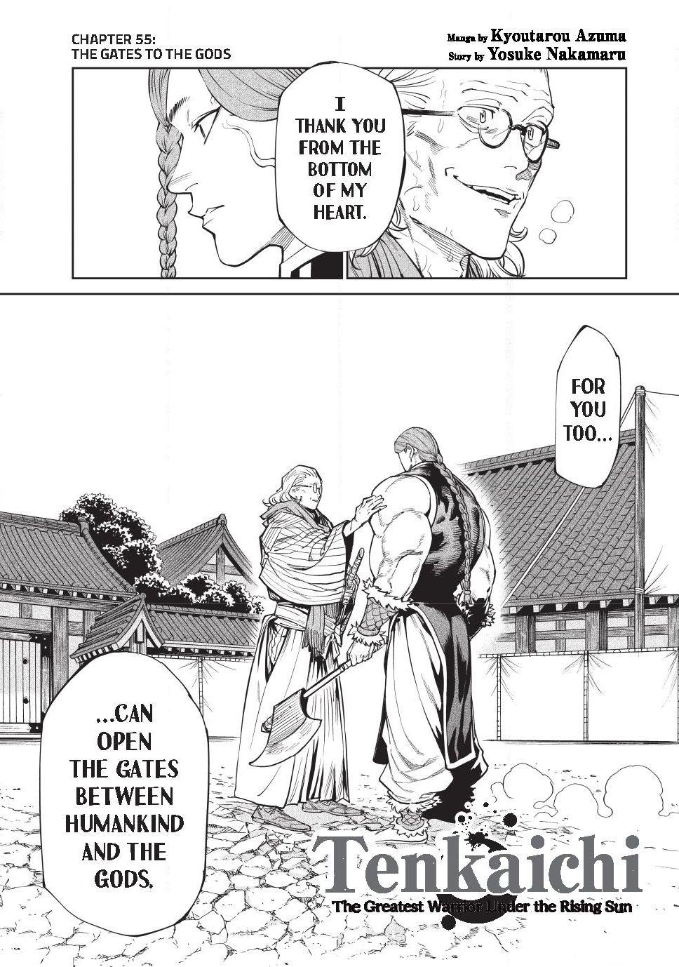 Tenkaichi - The Greatest Warrior Under the Rising Sun Chapter 55 page 1 - 