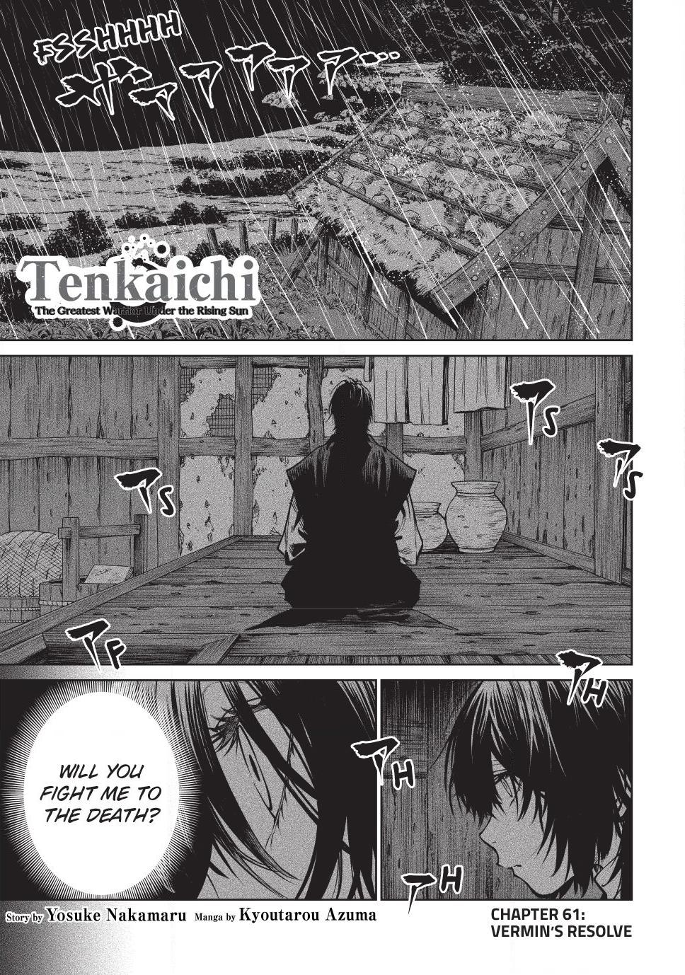 Tenkaichi - The Greatest Warrior Under the Rising Sun Chapter 61 page 1 - 
