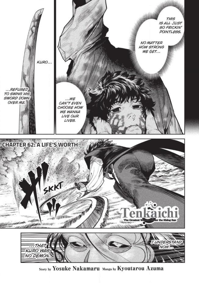 Tenkaichi - The Greatest Warrior Under the Rising Sun Chapter 62 page 1 - 