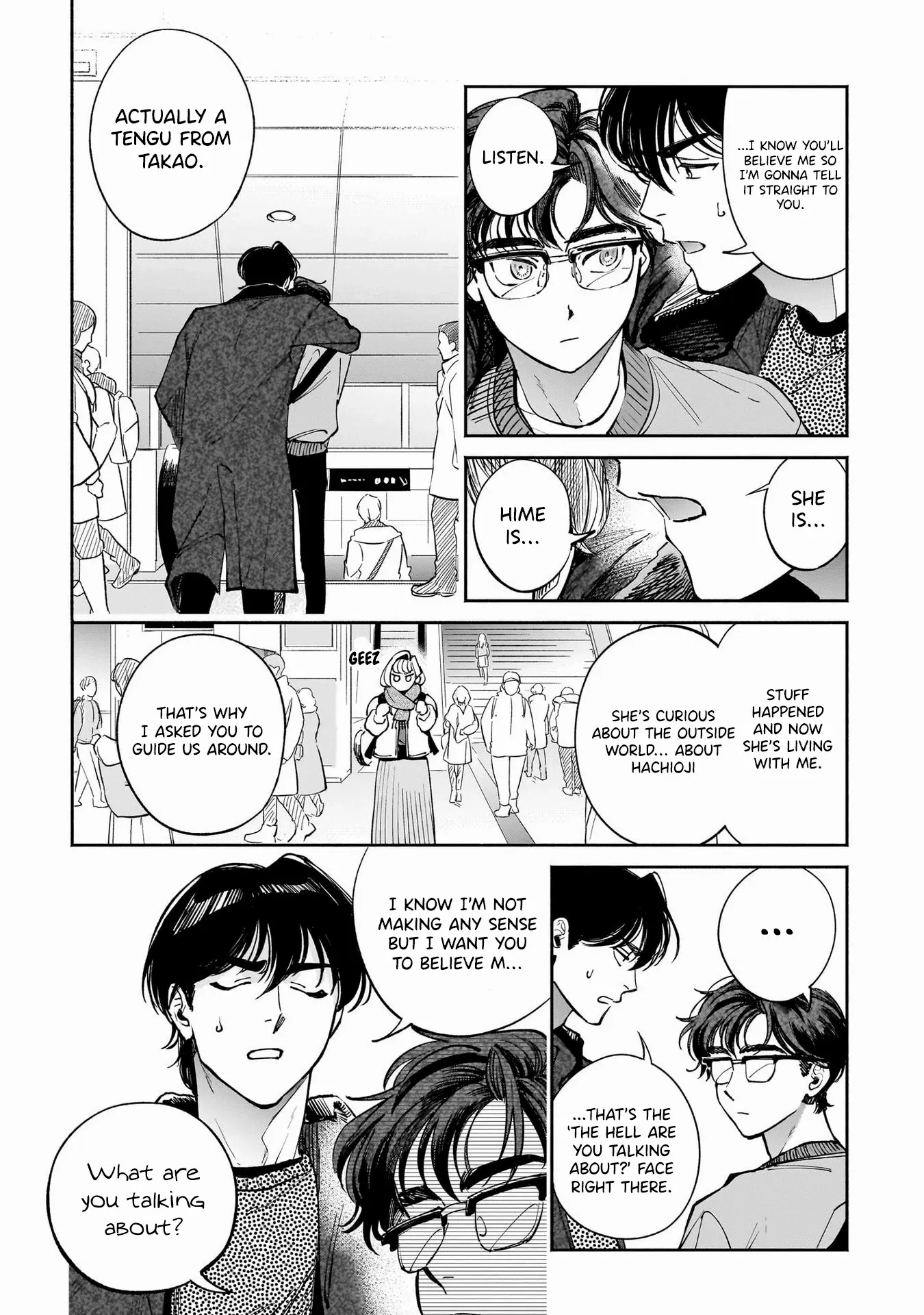 Tenkoi in Hachioji Chapter 11 page 12 - 