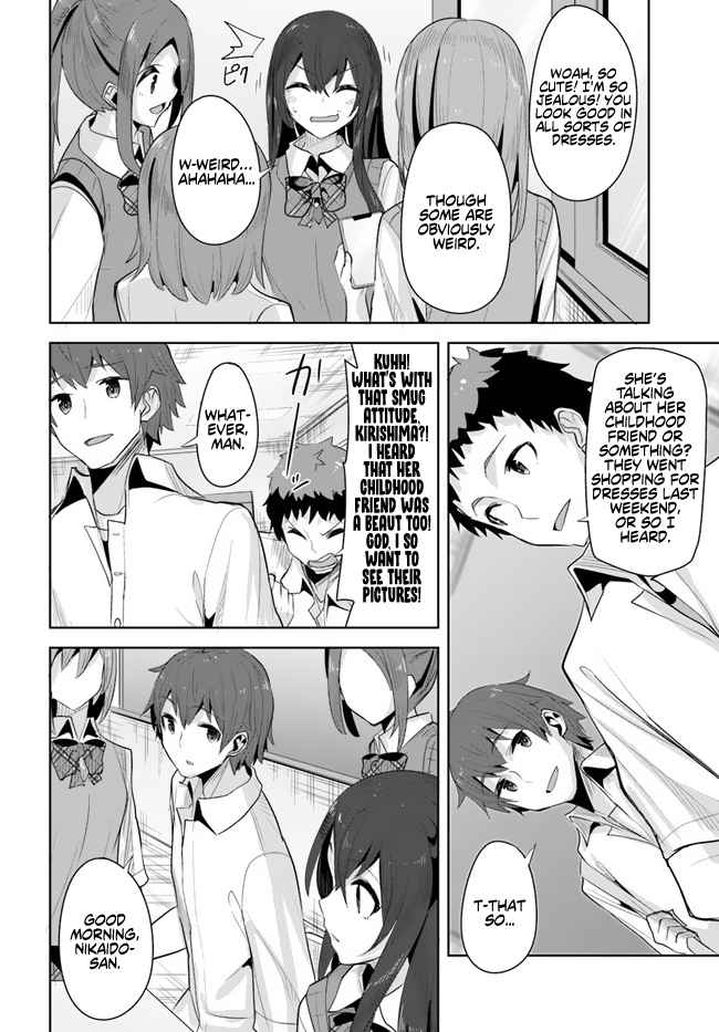 Tenkosaki: The Neat and Pretty Girl at My New School Is a Childhood Friend of Mine Who I Thought Was a Bo Chapter 11 page 22 - 