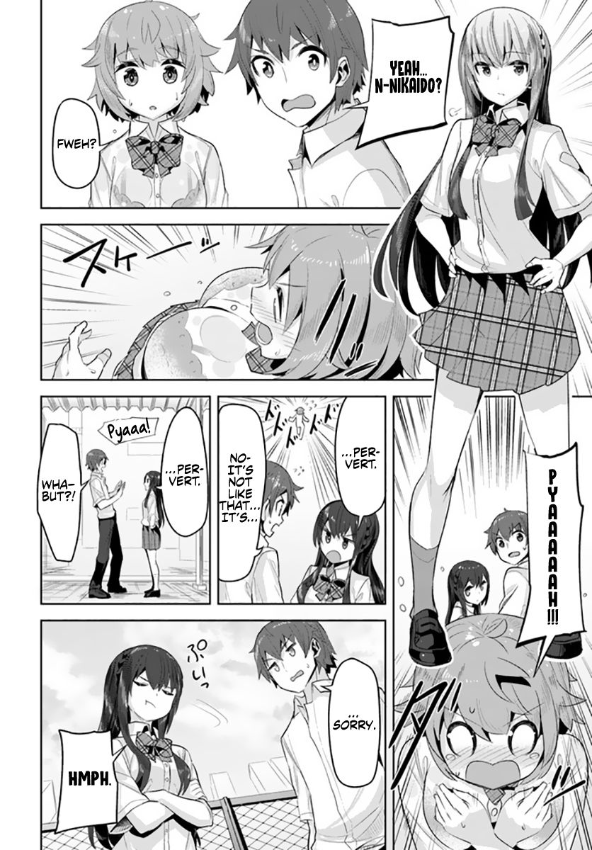 Tenkosaki: The Neat and Pretty Girl at My New School Is a Childhood Friend of Mine Who I Thought Was a Bo Chapter 12 page 16 - 