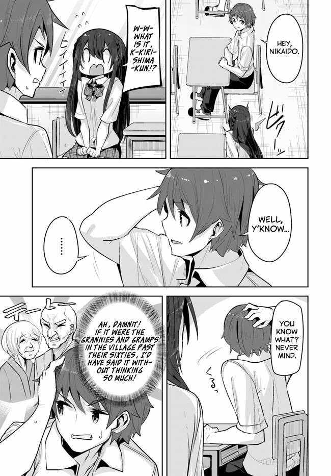 Tenkosaki: The Neat and Pretty Girl at My New School Is a Childhood Friend of Mine Who I Thought Was a Bo Chapter 16 page 27 - 