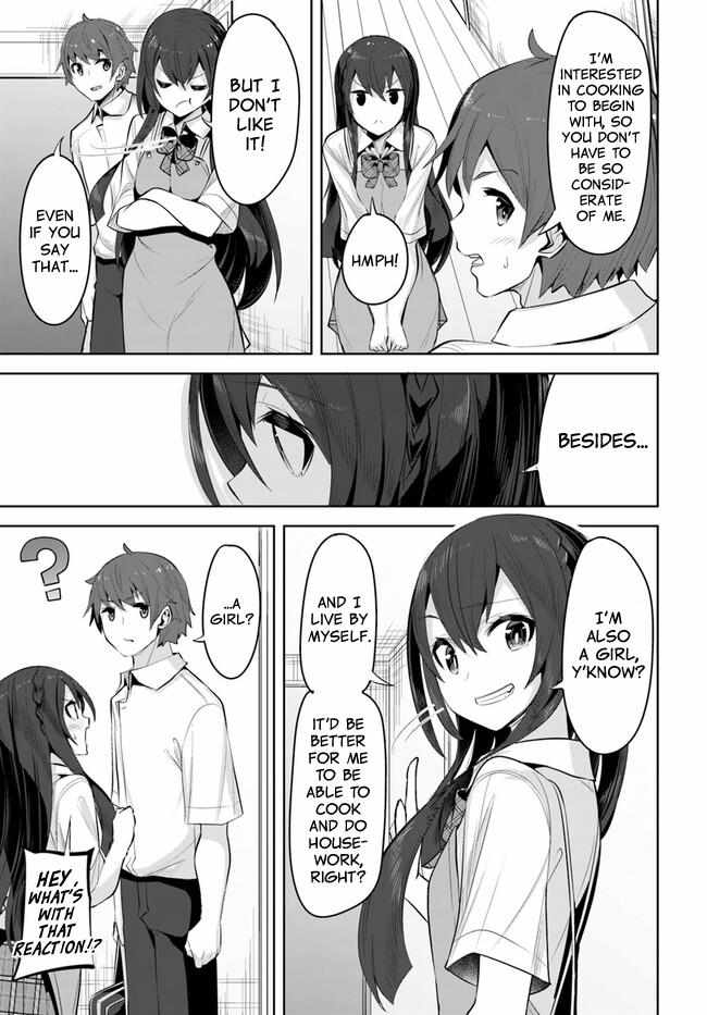 Tenkosaki: The Neat and Pretty Girl at My New School Is a Childhood Friend of Mine Who I Thought Was a Bo Chapter 17 page 15 - 