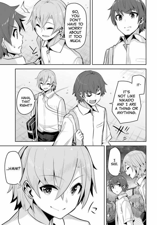 Tenkosaki: The Neat and Pretty Girl at My New School Is a Childhood Friend of Mine Who I Thought Was a Bo Chapter 18 page 3 - 