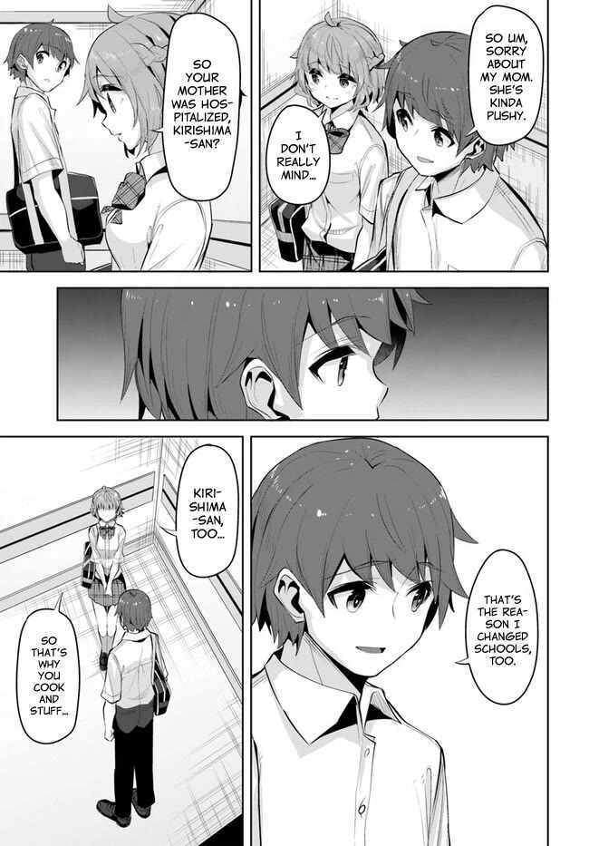 Tenkosaki: The Neat and Pretty Girl at My New School Is a Childhood Friend of Mine Who I Thought Was a Bo Chapter 18 page 21 - 