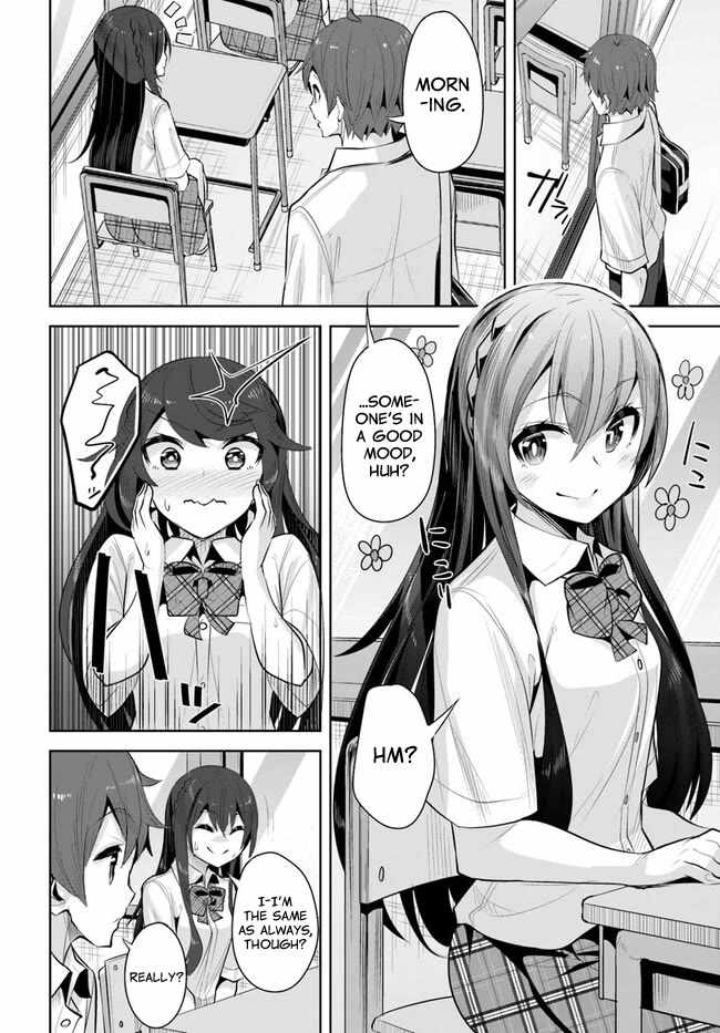 Tenkosaki: The Neat and Pretty Girl at My New School Is a Childhood Friend of Mine Who I Thought Was a Bo Chapter 18 page 6 - 