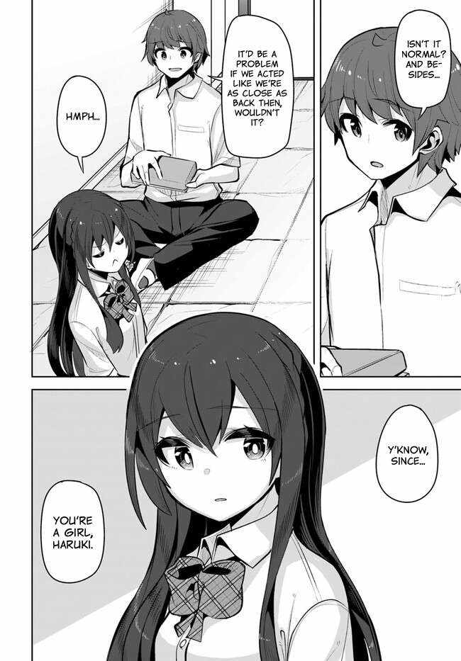 Tenkosaki: The Neat and Pretty Girl at My New School Is a Childhood Friend of Mine Who I Thought Was a Bo Chapter 22 page 15 - 