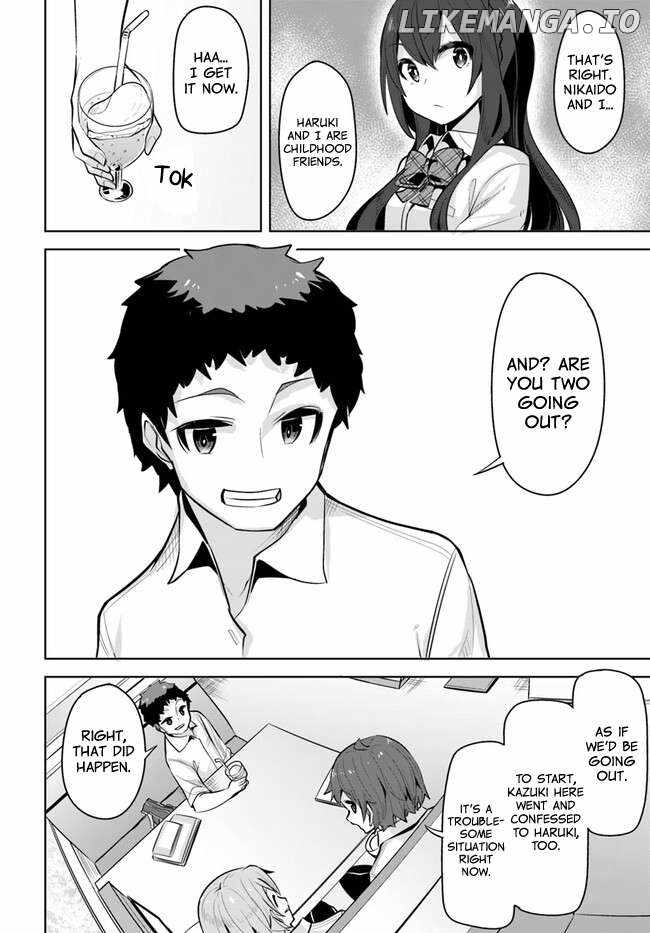 Tenkosaki: The Neat and Pretty Girl at My New School Is a Childhood Friend of Mine Who I Thought Was a Bo Chapter 23 page 17 - 