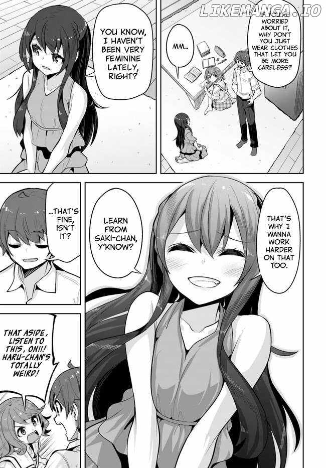 Tenkosaki: The Neat and Pretty Girl at My New School Is a Childhood Friend of Mine Who I Thought Was a Bo Chapter 23 page 22 - 