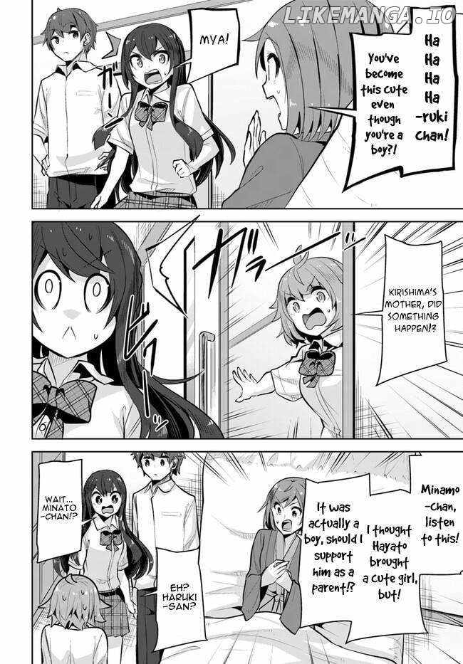 Tenkosaki: The Neat and Pretty Girl at My New School Is a Childhood Friend of Mine Who I Thought Was a Bo Chapter 24 page 21 - 