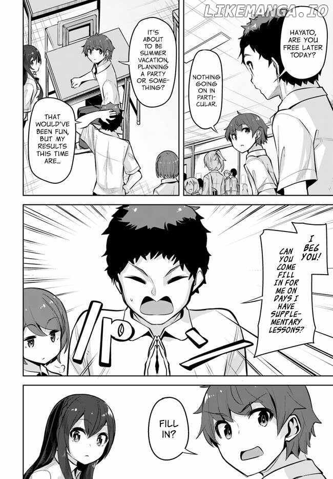 Tenkosaki: The Neat and Pretty Girl at My New School Is a Childhood Friend of Mine Who I Thought Was a Bo Chapter 25 page 19 - 