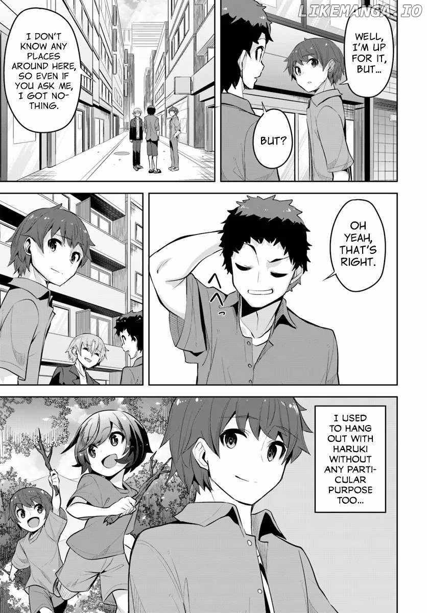 Tenkosaki: The Neat and Pretty Girl at My New School Is a Childhood Friend of Mine Who I Thought Was a Bo Chapter 27 page 21 - 