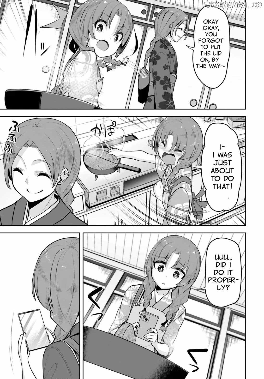 Tenkosaki: The Neat and Pretty Girl at My New School Is a Childhood Friend of Mine Who I Thought Was a Bo Chapter 28.1 page 4 - 