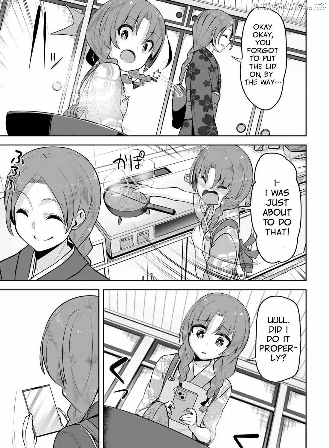 Tenkosaki: The Neat and Pretty Girl at My New School Is a Childhood Friend of Mine Who I Thought Was a Bo Chapter 28.4 page 5 - 
