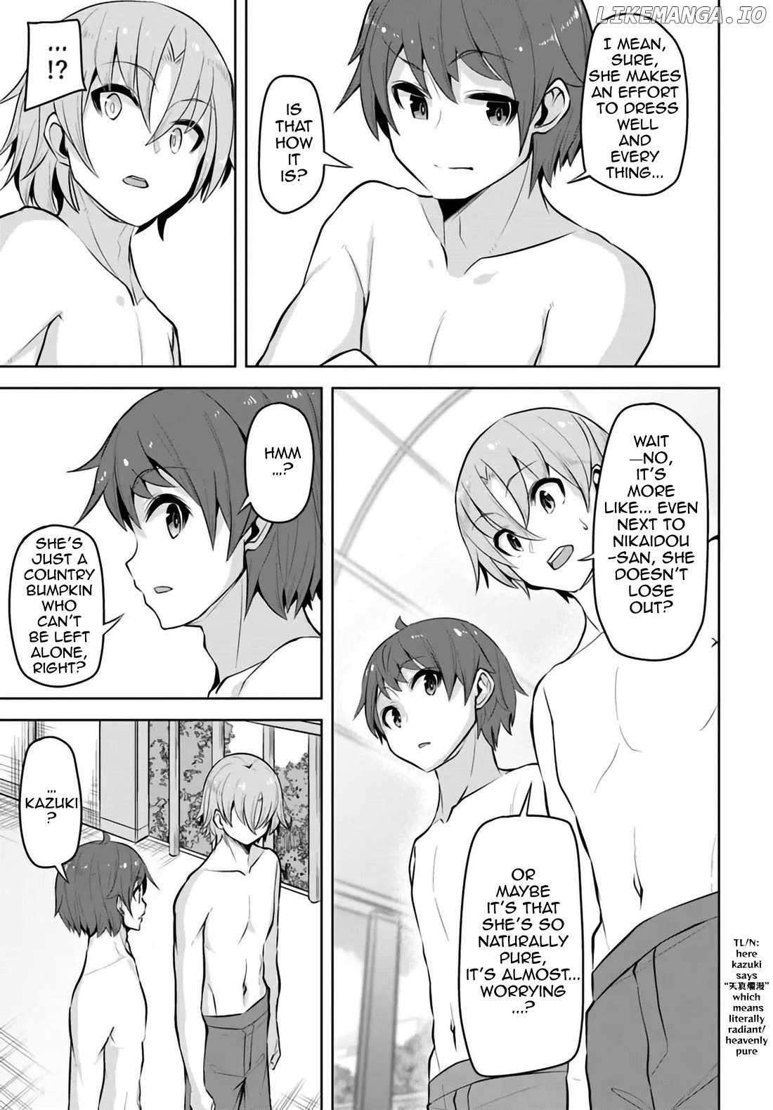 Tenkosaki: The Neat and Pretty Girl at My New School Is a Childhood Friend of Mine Who I Thought Was a Bo Chapter 29 page 22 - 
