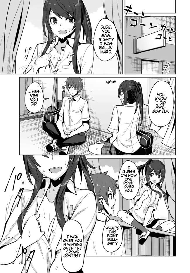 Tenkosaki: The Neat and Pretty Girl at My New School Is a Childhood Friend of Mine Who I Thought Was a Bo Chapter 3 page 13 - 