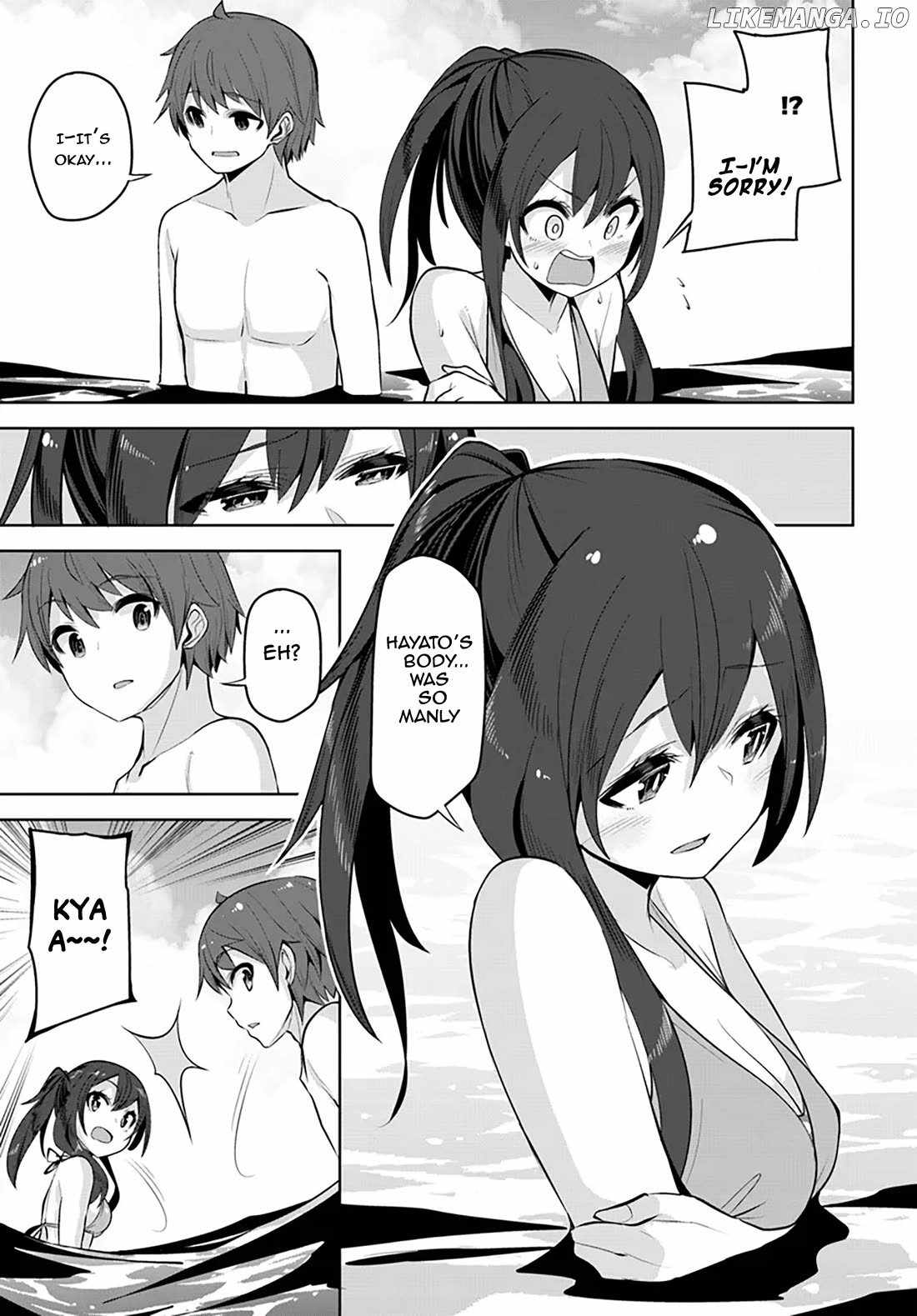 Tenkosaki: The Neat and Pretty Girl at My New School Is a Childhood Friend of Mine Who I Thought Was a Bo Chapter 30 page 3 - 