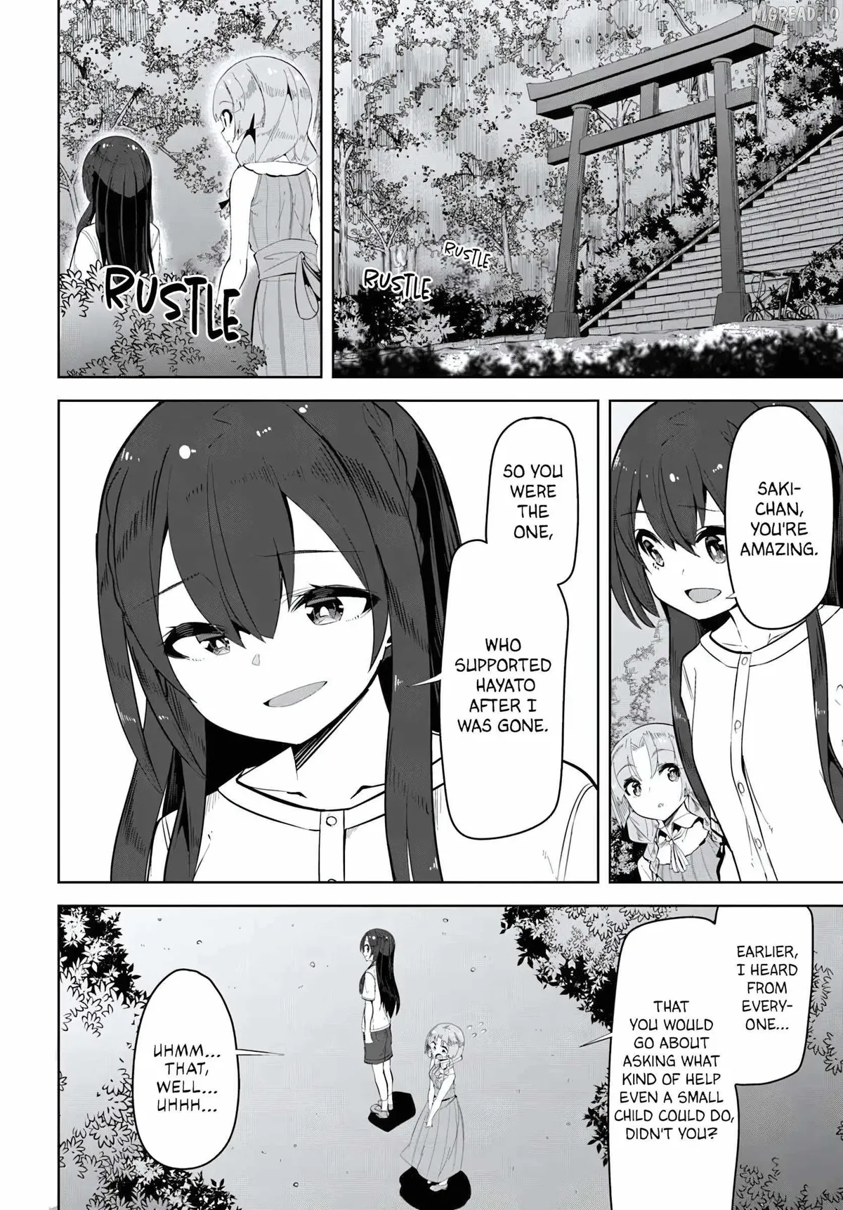 Tenkosaki: The Neat and Pretty Girl at My New School Is a Childhood Friend of Mine Who I Thought Was a Bo Chapter 34 page 2 - 