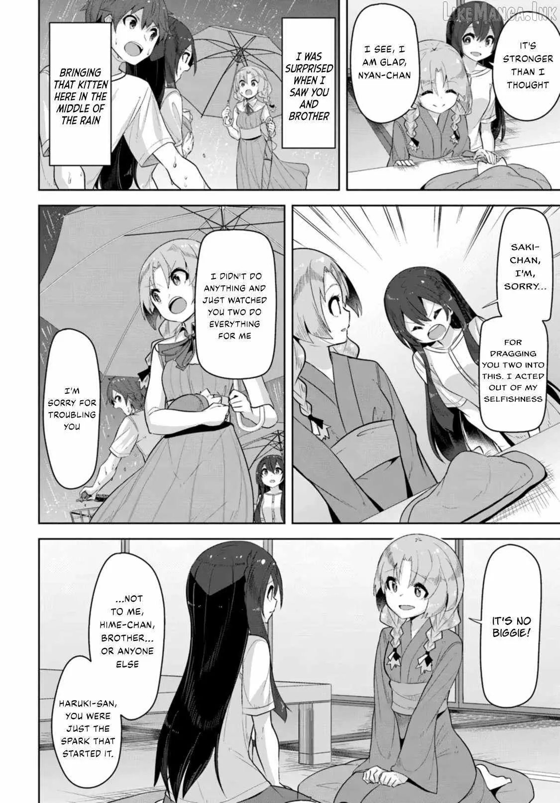 Tenkosaki: The Neat and Pretty Girl at My New School Is a Childhood Friend of Mine Who I Thought Was a Bo Chapter 36 page 14 - 