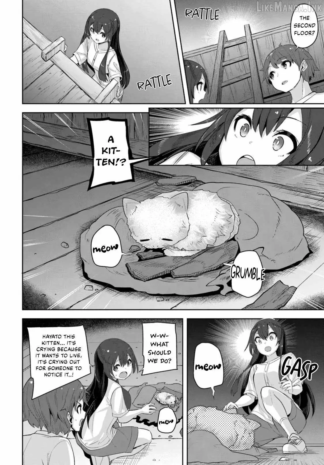 Tenkosaki: The Neat and Pretty Girl at My New School Is a Childhood Friend of Mine Who I Thought Was a Bo Chapter 36 page 10 - 