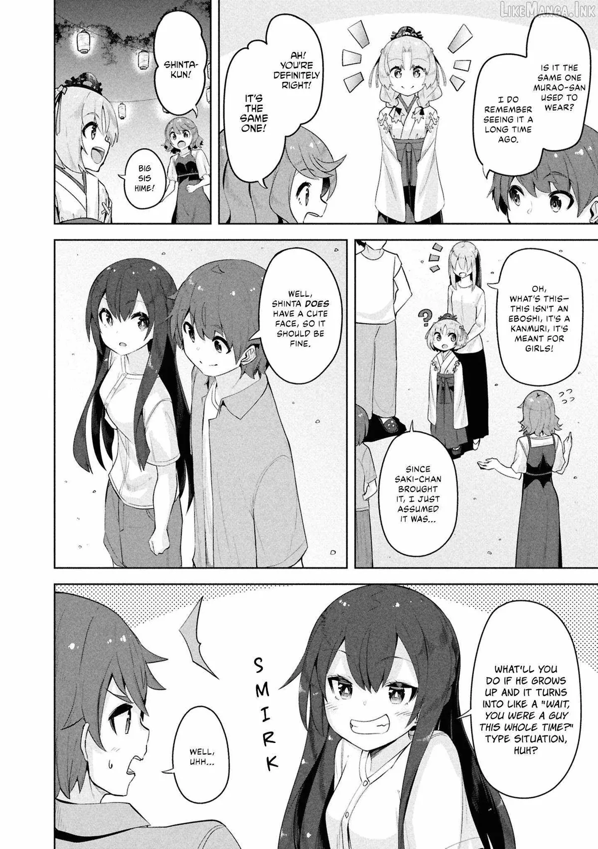 Tenkosaki: The Neat and Pretty Girl at My New School Is a Childhood Friend of Mine Who I Thought Was a Bo Chapter 37 page 4 - 