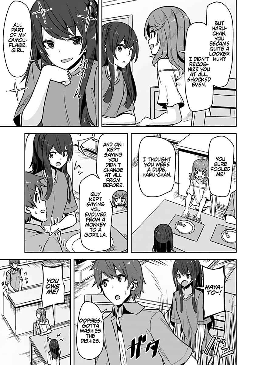 Tenkosaki: The Neat and Pretty Girl at My New School Is a Childhood Friend of Mine Who I Thought Was a Bo Chapter 6 page 12 - 