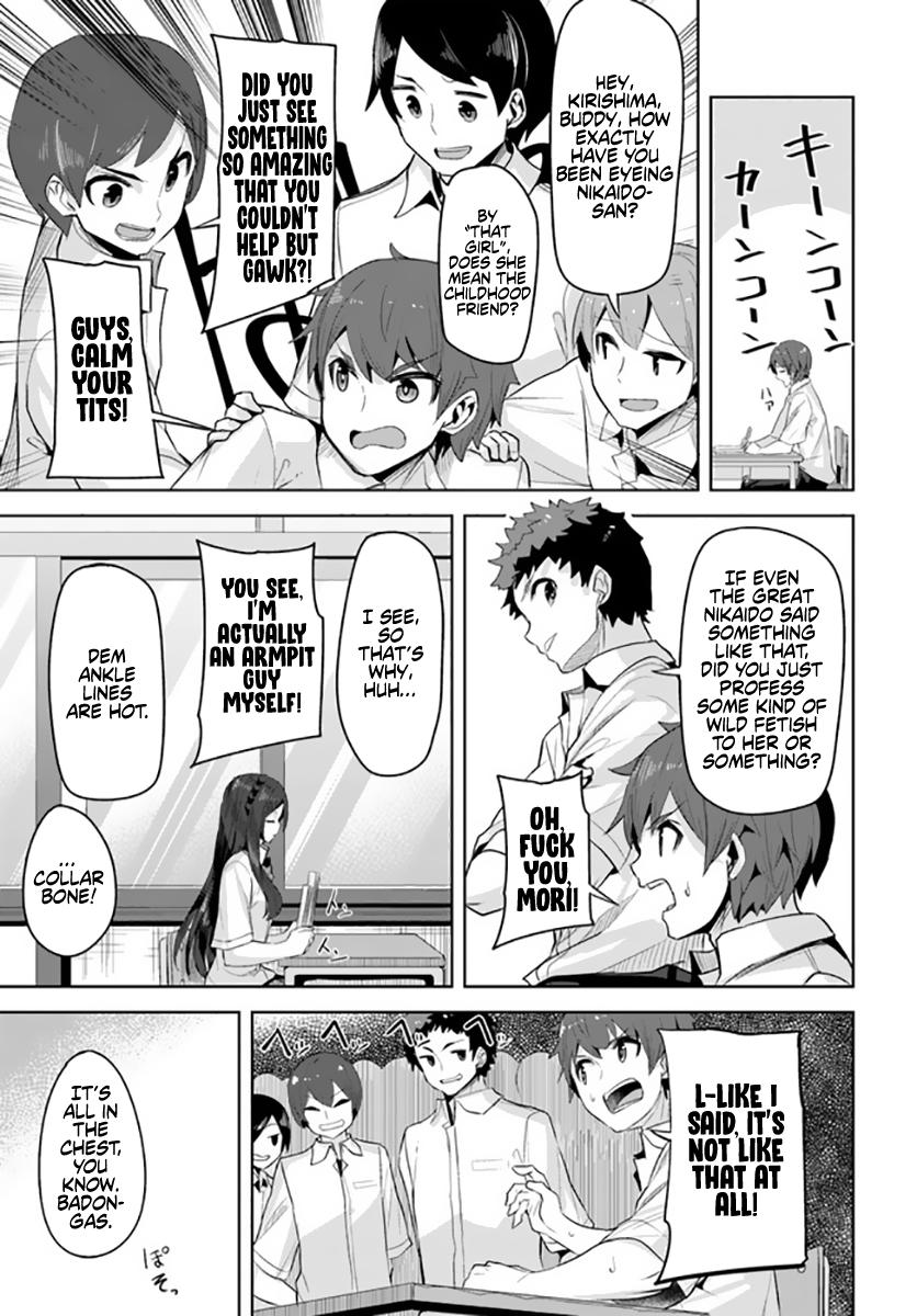 Tenkosaki: The Neat And Pretty Girl At My New School Is A Childhood Friend Of Mine Who I Thought Was A Boy Chapter 12 page 19 - 